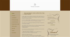 Desktop Screenshot of anael-institut.fr